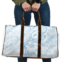 Hawaii Plumeria Lokelani Pikake Lei Travel Bag Uliuli Polynesian Tattoo