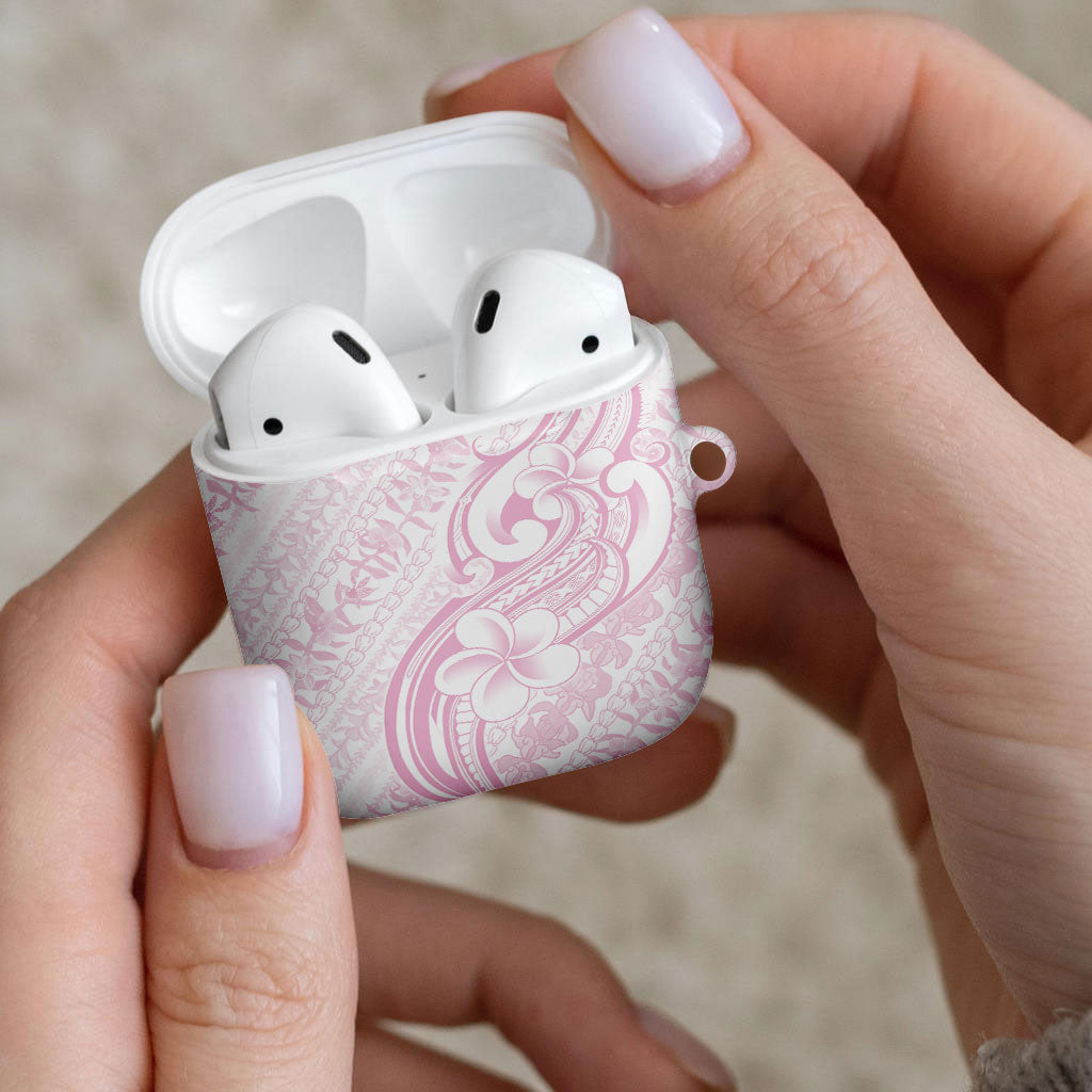 Hawaii Plumeria Lokelani Pikake Lei AirPods Case Poni Mama Polynesian Tattoo LT9 - Polynesian Pride