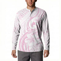 Hawaii Plumeria Lokelani Pikake Lei Button Sweatshirt Poni Mama Polynesian Tattoo LT9 - Polynesian Pride
