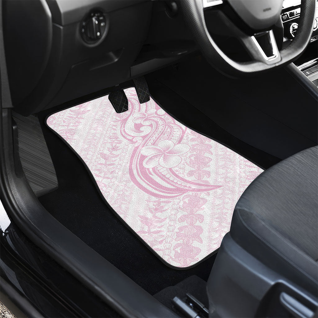 Hawaii Plumeria Lokelani Pikake Lei Car Mats Poni Mama Polynesian Tattoo LT9 - Polynesian Pride