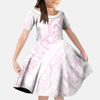 Hawaii Plumeria Lokelani Pikake Lei Family Matching Puletasi and Hawaiian Shirt Poni Mama Polynesian Tattoo