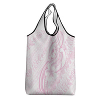 Hawaii Plumeria Lokelani Pikake Lei Grocery Bag Poni Mama Polynesian Tattoo LT9 - Polynesian Pride