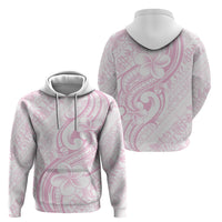 Hawaii Plumeria Lokelani Pikake Lei Hoodie Poni Mama Polynesian Tattoo LT9 - Polynesian Pride