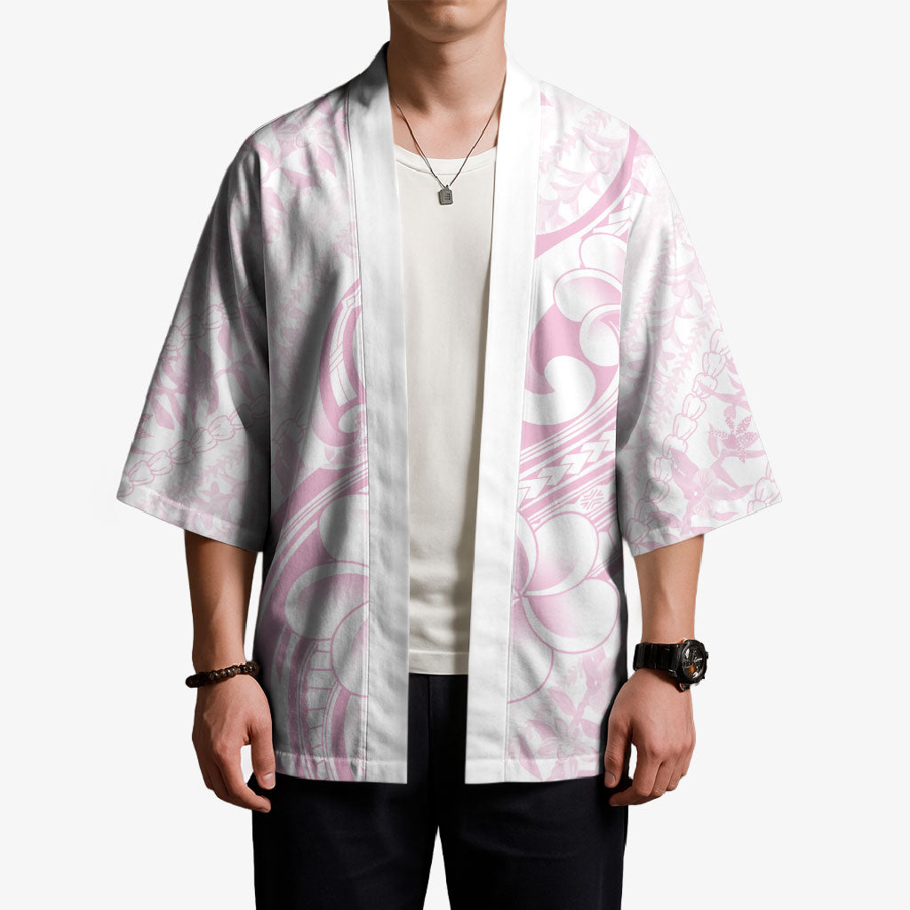 Hawaii Plumeria Lokelani Pikake Lei Kimono Poni Mama Polynesian Tattoo