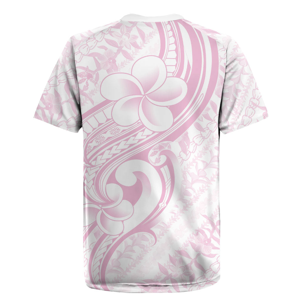 Hawaii Plumeria Lokelani Pikake Lei Rugby Jersey Poni Mama Polynesian Tattoo LT9 - Polynesian Pride