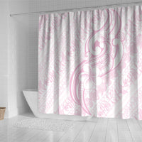 Hawaii Plumeria Lokelani Pikake Lei Shower Curtain Poni Mama Polynesian Tattoo LT9 - Polynesian Pride
