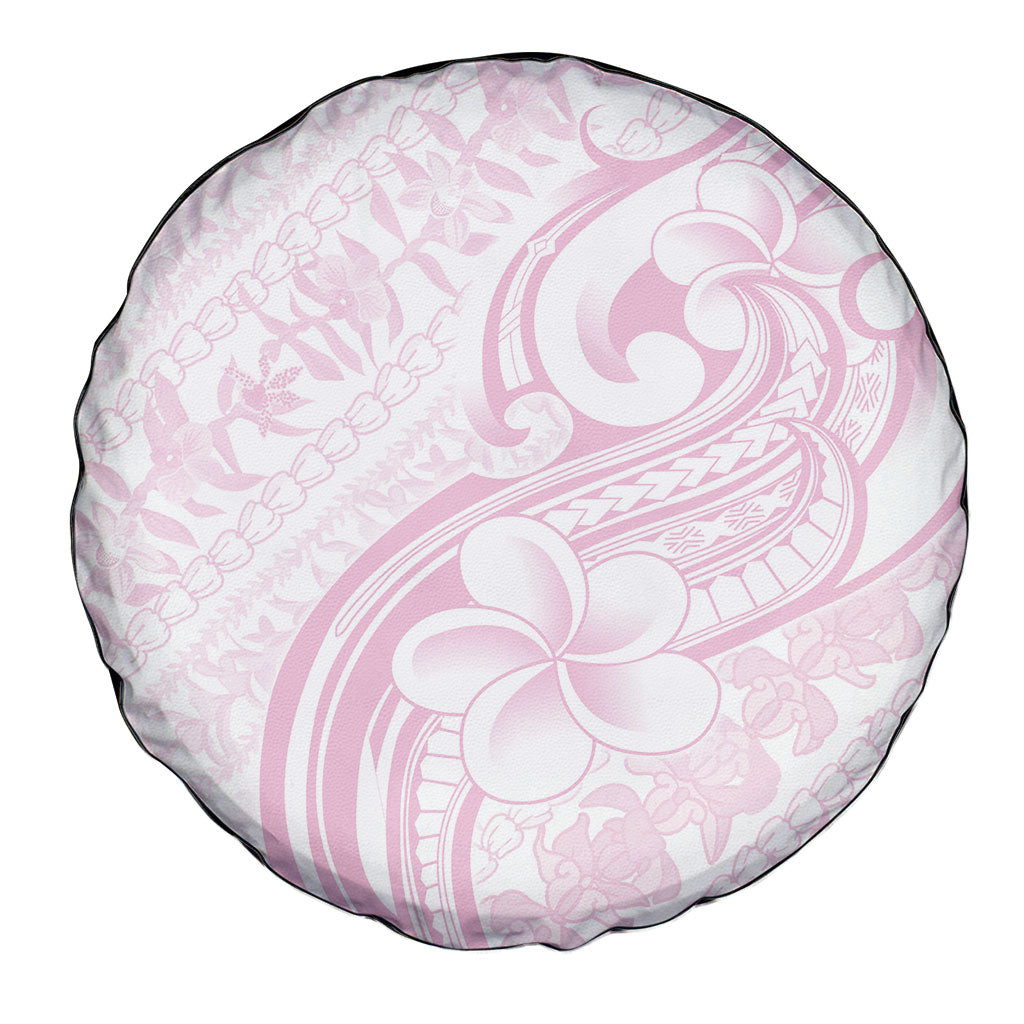 Hawaii Plumeria Lokelani Pikake Lei Spare Tire Cover Poni Mama Polynesian Tattoo