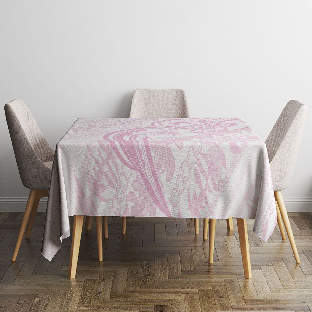 Hawaii Plumeria Lokelani Pikake Lei Tablecloth Poni Mama Polynesian Tattoo LT9 - Polynesian Pride
