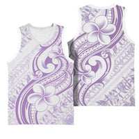 Hawaii Plumeria Lokelani Pikake Lei Basketball Jersey Poni Polynesian Tattoo LT9 - Polynesian Pride