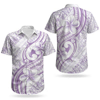 Hawaii Plumeria Lokelani Pikake Lei Couples Matching Mermaid Dress and Hawaiian Shirt Poni Polynesian Tattoo LT9 - Polynesian Pride