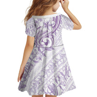 Hawaii Plumeria Lokelani Pikake Lei Family Matching Off The Shoulder Long Sleeve Dress and Hawaiian Shirt Poni Polynesian Tattoo