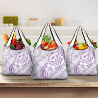 Hawaii Plumeria Lokelani Pikake Lei Grocery Bag Poni Polynesian Tattoo