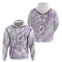 Hawaii Plumeria Lokelani Pikake Lei Hoodie Poni Polynesian Tattoo LT9 - Polynesian Pride