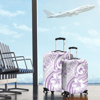 Hawaii Plumeria Lokelani Pikake Lei Luggage Cover Poni Polynesian Tattoo LT9 - Polynesian Pride