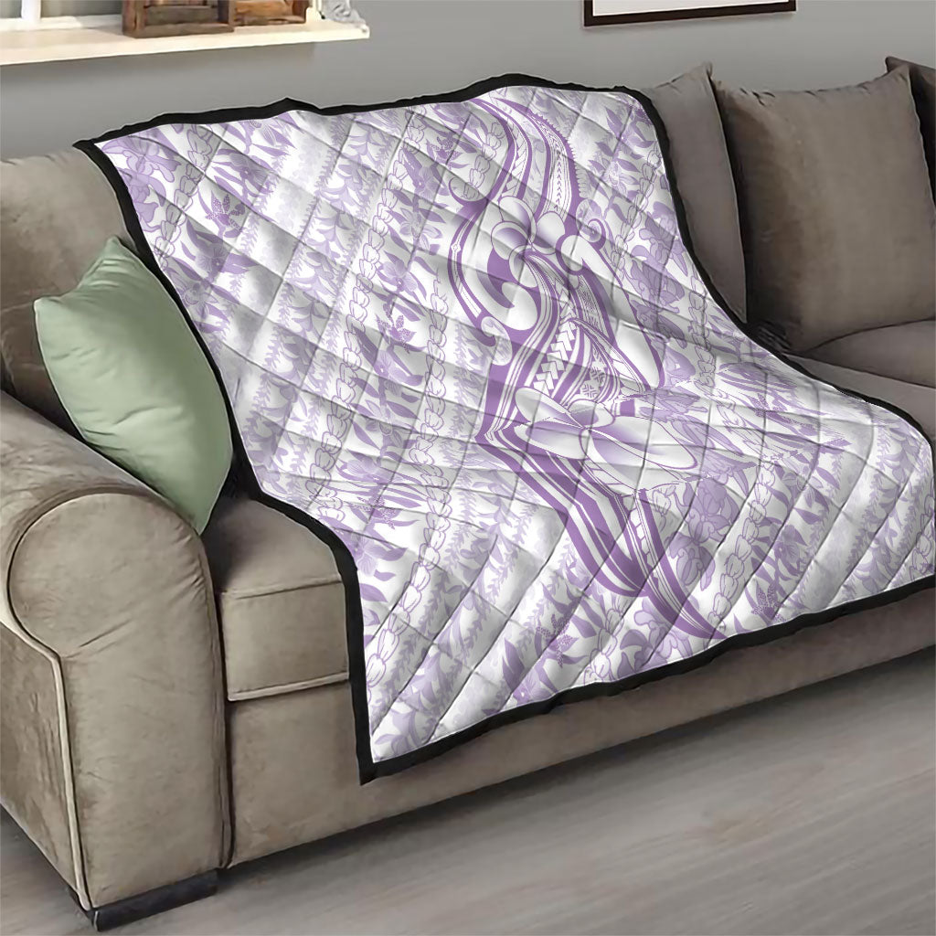Hawaii Plumeria Lokelani Pikake Lei Quilt Poni Polynesian Tattoo