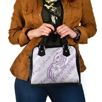 Hawaii Plumeria Lokelani Pikake Lei Shoulder Handbag Poni Polynesian Tattoo
