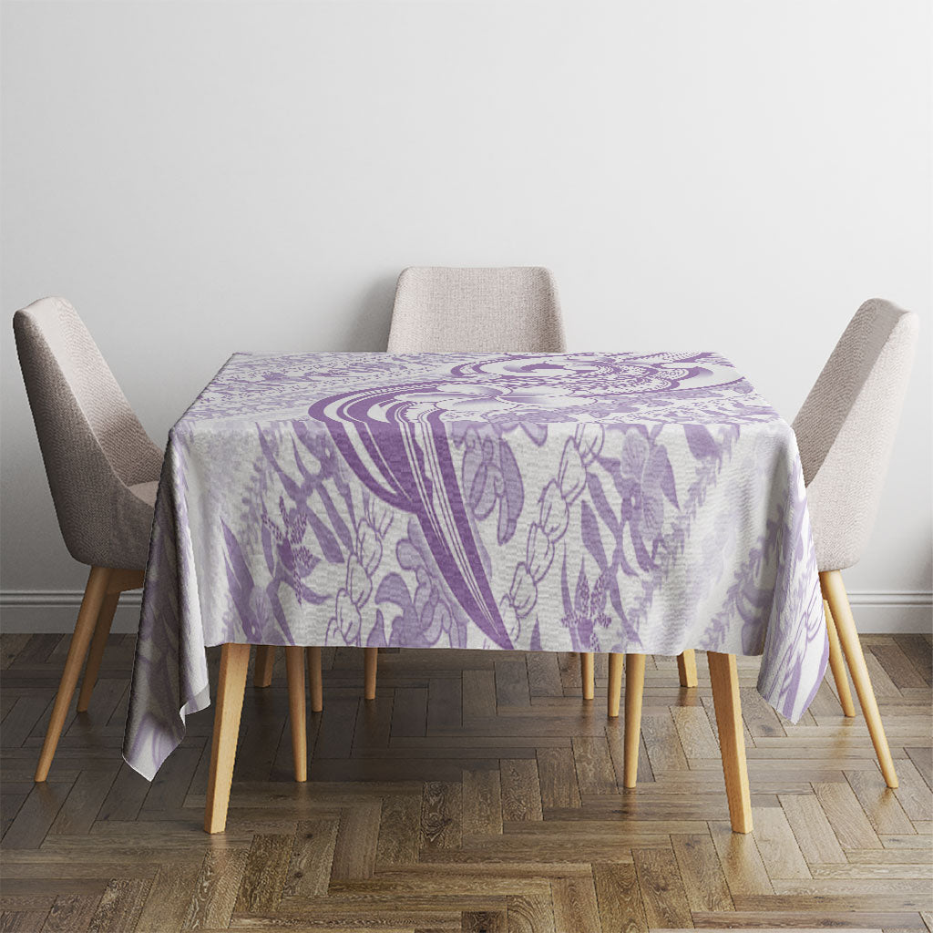 Hawaii Plumeria Lokelani Pikake Lei Tablecloth Poni Polynesian Tattoo LT9 - Polynesian Pride