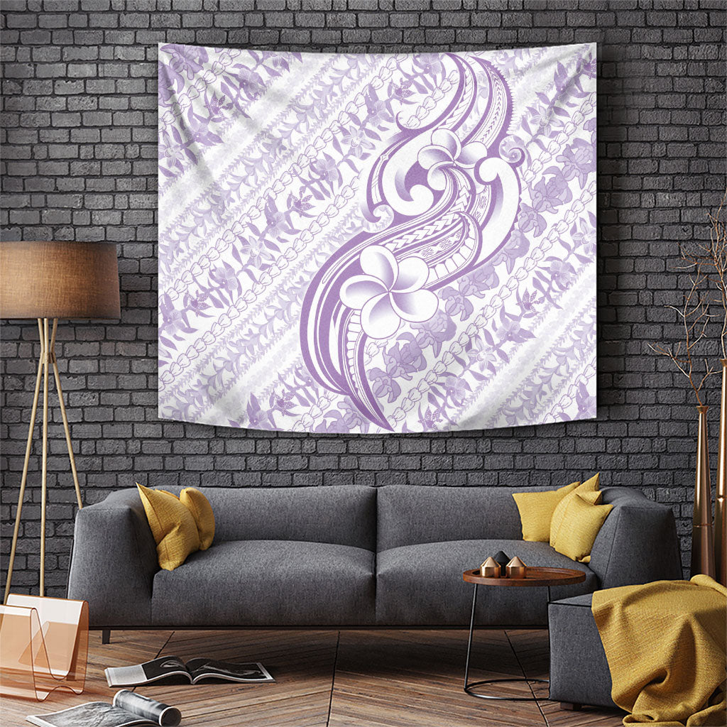 Hawaii Plumeria Lokelani Pikake Lei Tapestry Poni Polynesian Tattoo