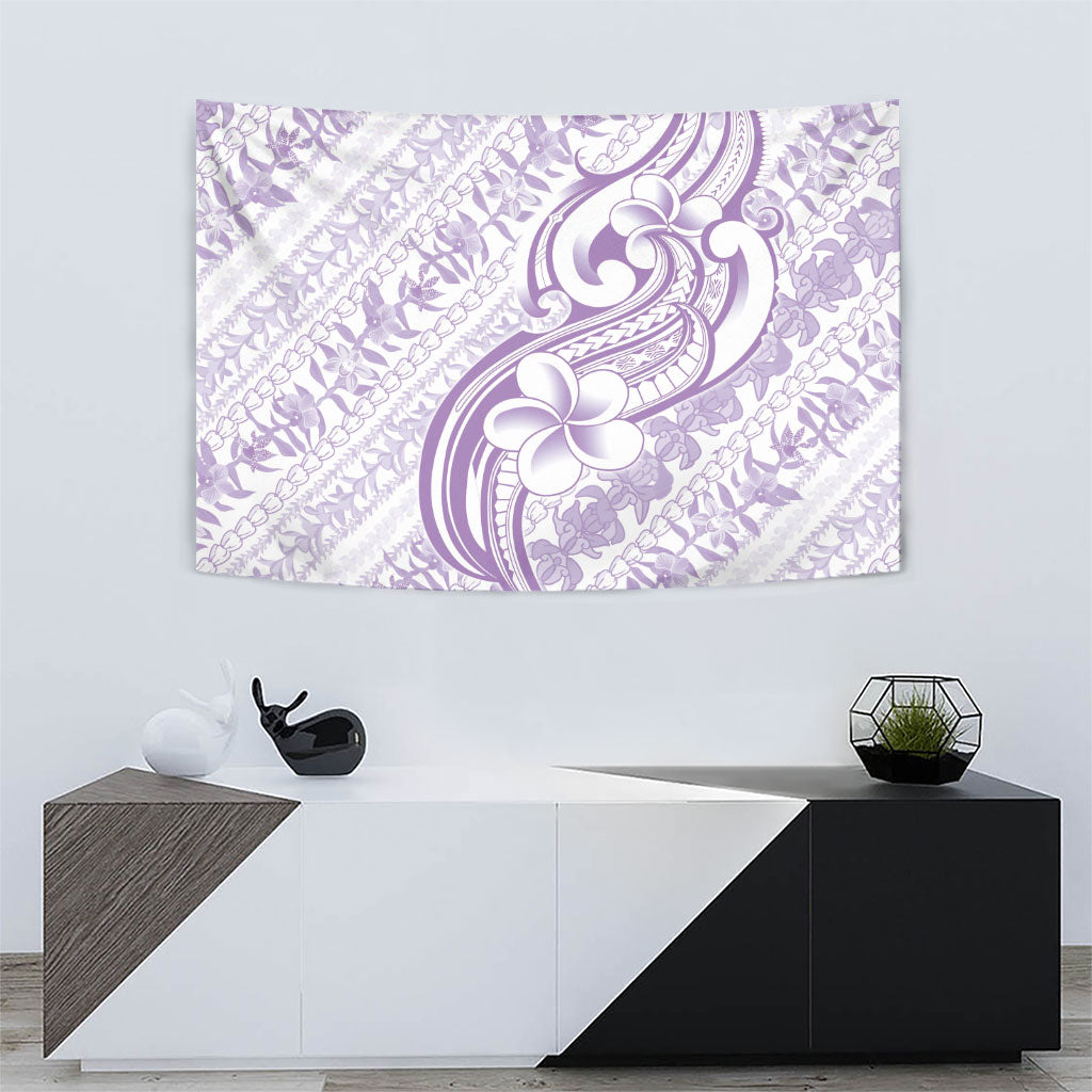 Hawaii Plumeria Lokelani Pikake Lei Tapestry Poni Polynesian Tattoo