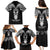 New Zealand Te Reo Maori Family Matching Puletasi Dress and Hawaiian Shirt Kia Kaha Maori Language Week Black Style LT9 - Polynesian Pride