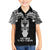 New Zealand Te Reo Maori Kid Hawaiian Shirt Kia Kaha Maori Language Week Black Style LT9 Kid Black - Polynesian Pride