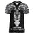 New Zealand Te Reo Maori Women V Neck T Shirt Kia Kaha Maori Language Week Black Style LT9 Female Black - Polynesian Pride