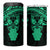 Personalised New Zealand Te Reo Maori 4 in 1 Can Cooler Tumbler Kia Kaha Maori Language Week Green Style