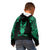 Personalised New Zealand Te Reo Maori Kid Hoodie Kia Kaha Maori Language Week Green Style LT9 - Polynesian Pride