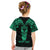 Personalised New Zealand Te Reo Maori Kid T Shirt Kia Kaha Maori Language Week Green Style LT9 - Polynesian Pride