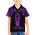 Personalised New Zealand Te Reo Maori Kid Hawaiian Shirt Kia Kaha Maori Language Week Purple Style LT9 Kid Purple - Polynesian Pride