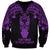 Personalised New Zealand Te Reo Maori Sweatshirt Kia Kaha Maori Language Week Purple Style LT9 Unisex Purple - Polynesian Pride