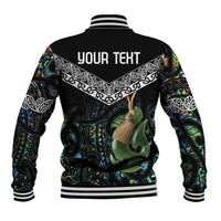 Personalised Maori Manaia Baseball Jacket New Zealand Tribal Hei Matau Papua Shell LT9 - Polynesian Pride