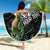 Personalised Maori Manaia Beach Blanket New Zealand Tribal Hei Matau Papua Shell