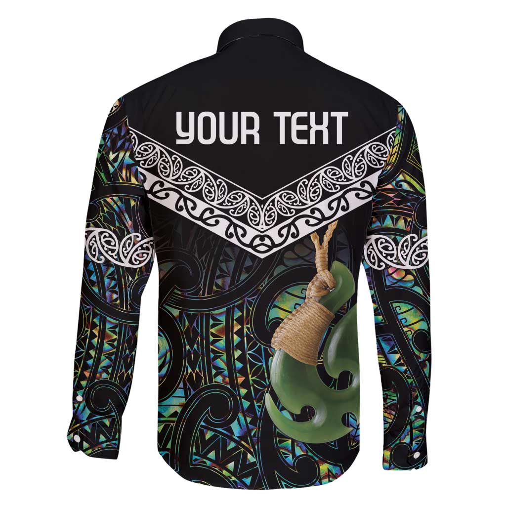 Personalised Maori Manaia Family Matching Short Sleeve Bodycon Dress and Hawaiian Shirt New Zealand Tribal Hei Matau Papua Shell