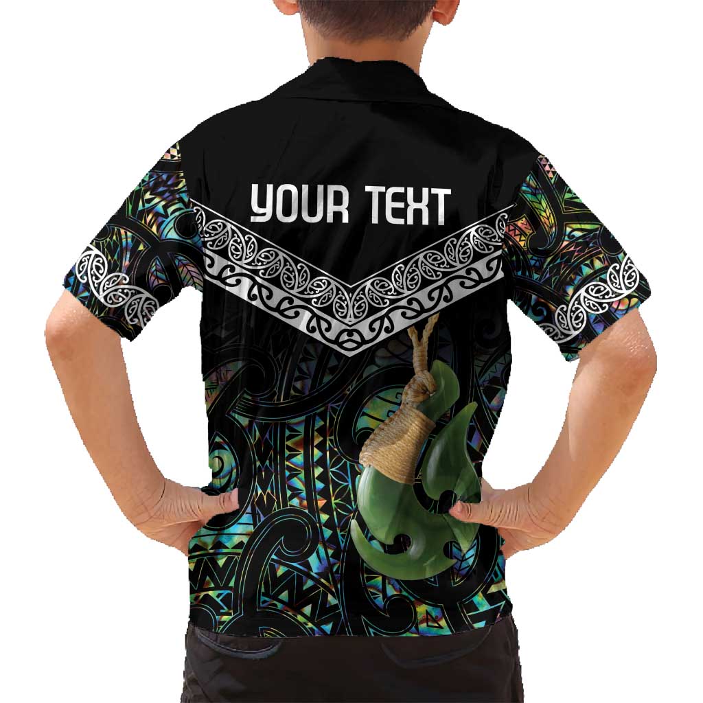 Personalised Maori Manaia Family Matching Tank Maxi Dress and Hawaiian Shirt New Zealand Tribal Hei Matau Papua Shell