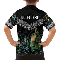 Personalised Maori Manaia Family Matching Tank Maxi Dress and Hawaiian Shirt New Zealand Tribal Hei Matau Papua Shell