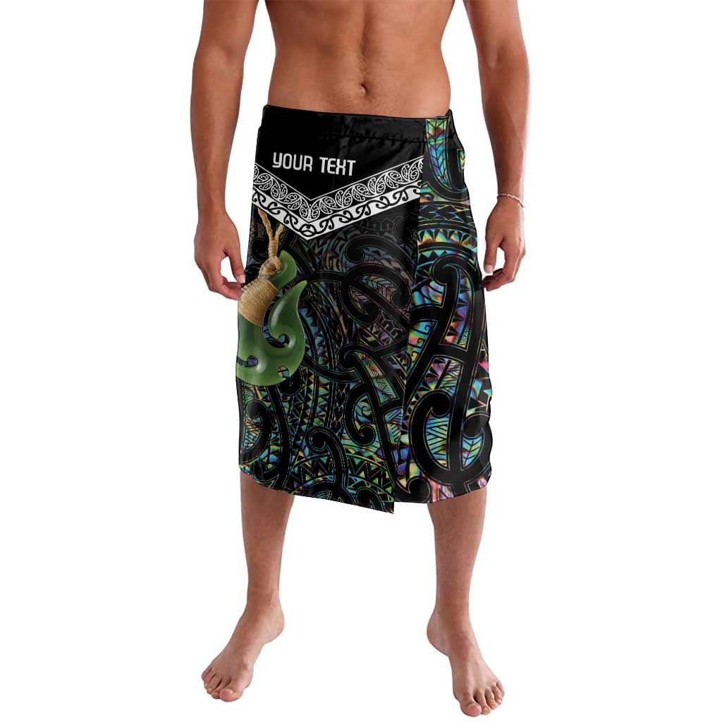 Personalised Maori Manaia Lavalava New Zealand Tribal Hei Matau Papua Shell LT9 Green - Polynesian Pride