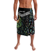 Personalised Maori Manaia Lavalava New Zealand Tribal Hei Matau Papua Shell LT9 Green - Polynesian Pride
