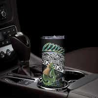 Personalised Maori Manaia Skinny Tumbler New Zealand Tribal Hei Matau Papua Shell