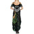 Personalised Maori Manaia Summer Maxi Dress New Zealand Tribal Hei Matau Papua Shell