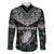 Custom New Zealand Family Matching Short Sleeve Bodycon Dress and Hawaiian Shirt Maori Rugby Tattoo Papua Shell