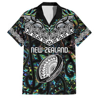 Custom New Zealand Family Matching Tank Maxi Dress and Hawaiian Shirt Maori Rugby Tattoo Papua Shell