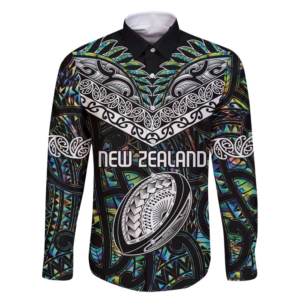 Custom New Zealand Family Matching Tank Maxi Dress and Hawaiian Shirt Maori Rugby Tattoo Papua Shell