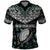 Custom New Zealand Polo Shirt Maori Rugby Tattoo Papua Shell