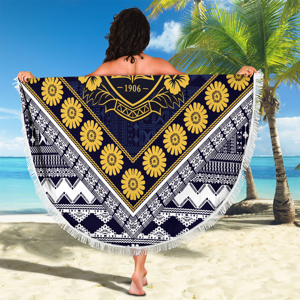 Fiji Queen Victoria School Beach Blanket QVS 1906 Generational School Legacy LT9 - Polynesian Pride