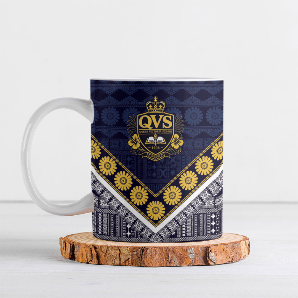 Fiji Queen Victoria School Ceramic Mug QVS 1906 Generational School Legacy