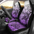 Beauty and The Warrior Polynesian Valentine Car Seat Cover Hibiscus FLowers Purple Style LT9 - Polynesian Pride