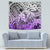 Beauty and The Warrior Polynesian Valentine Tapestry Hibiscus FLowers Purple Style LT9 - Polynesian Pride