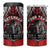 Aotearoa Bulldog Personalised 4 in 1 Can Cooler Tumbler Maori Kowhaiwhai Motif