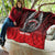 Aotearoa Bulldog Personalised Quilt Maori Kowhaiwhai Motif